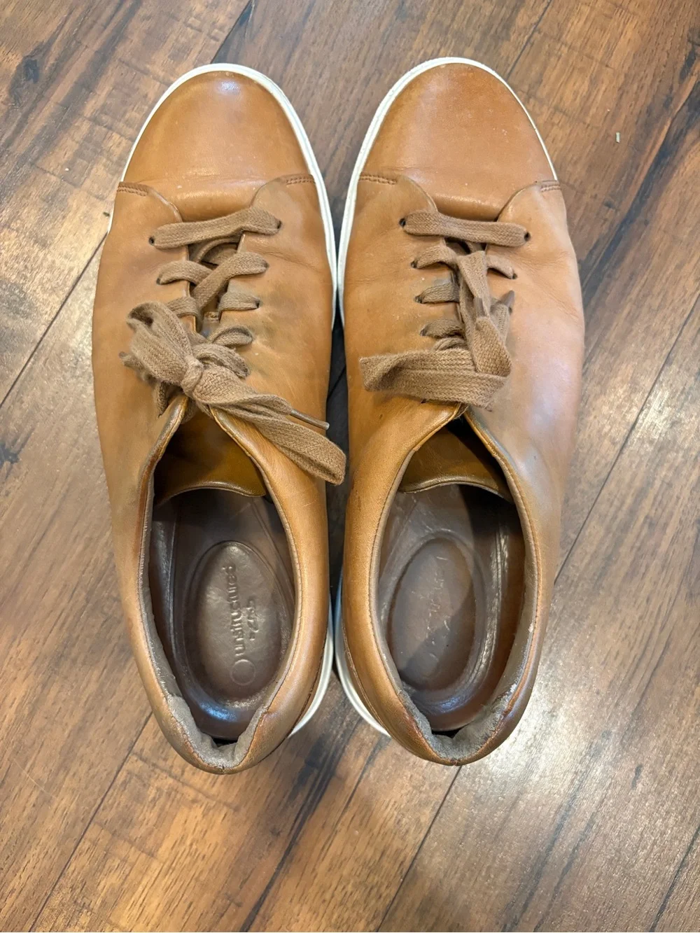 Clarks Men's Un Costa Lace Tan Leather Sport Shoes Casual Sneakers Mens 10